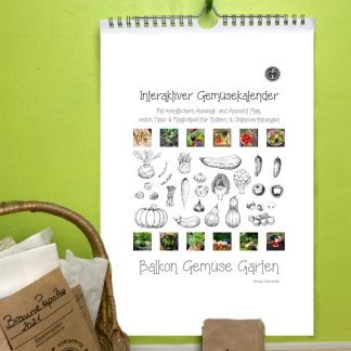 Gemüsekalender und Journal